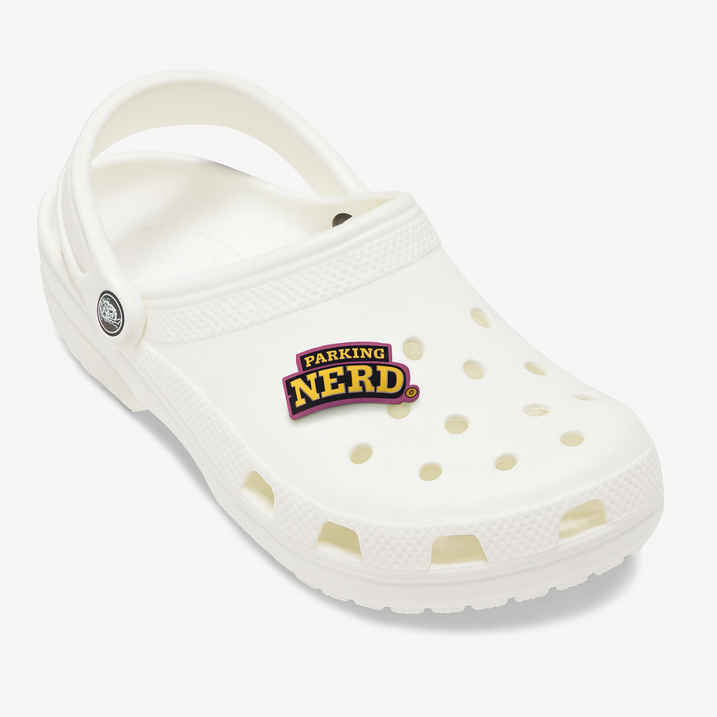 Parking Nerd Croc Jibbitz
