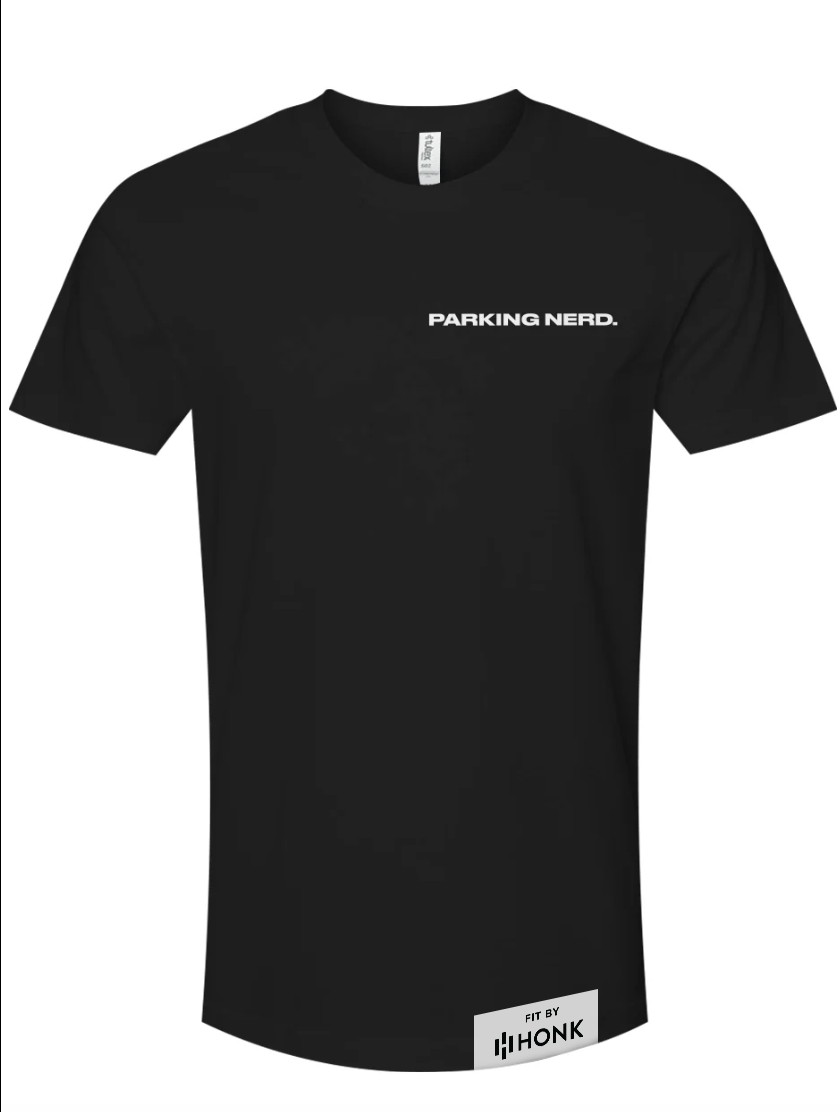 Parking Nerd Black Classic T-Shirt